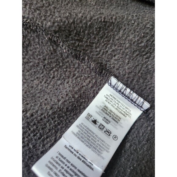 Columbia Womens Black Fleece Full Zip Jacket Adjustable Waist High Neck Sz M - Picture 5 of 9